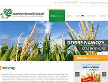 Tablet Screenshot of nawozy-tarnobrzeg.pl